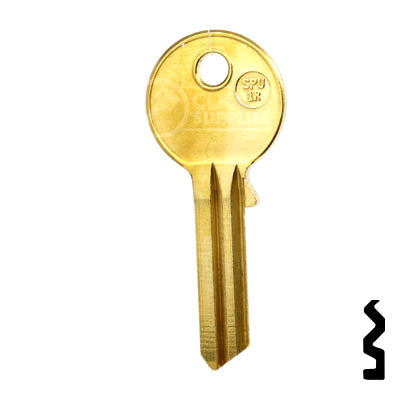 Uncut Key Blank | Super | SPU1R Power Sport Key Ilco