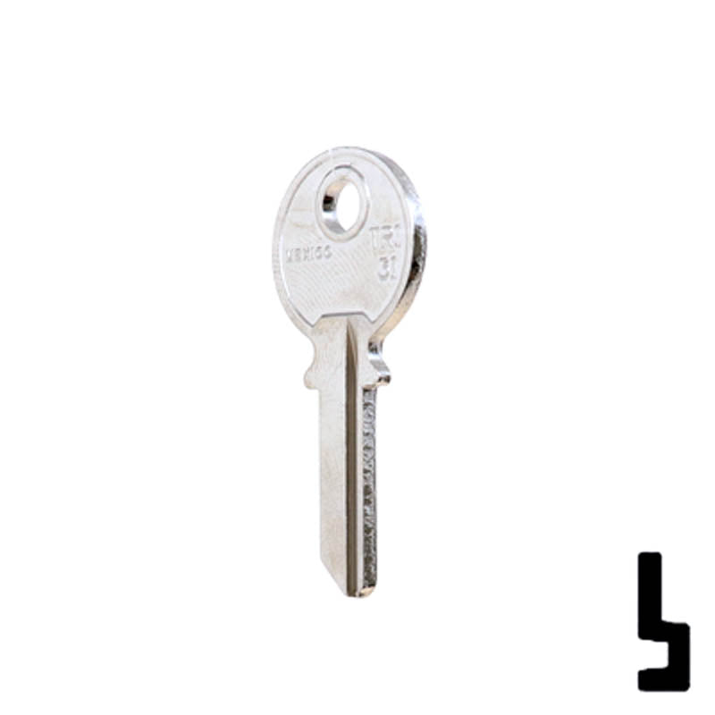 Uncut Key Blank | Tri-Circle | TRI-3I Power Sport Key JMA USA