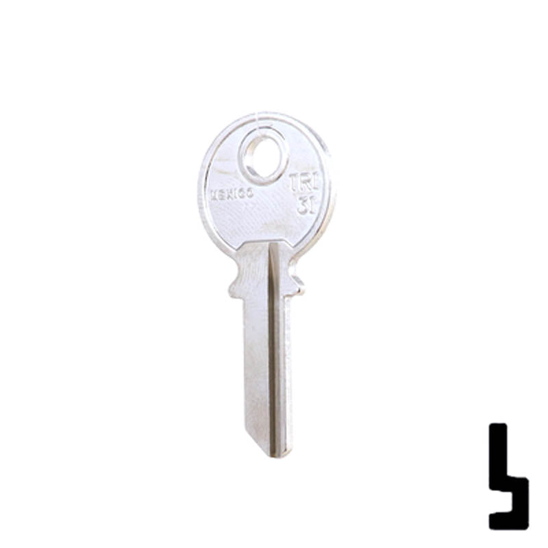 Uncut Key Blank | Tri-Circle | TRI-3I Power Sport Key JMA USA