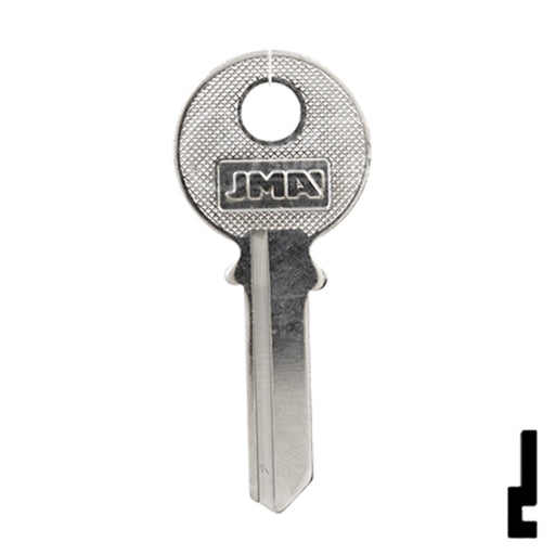 Uncut Key Blank | Tri-Circle | TRI-5D Power Sport Key JMA USA