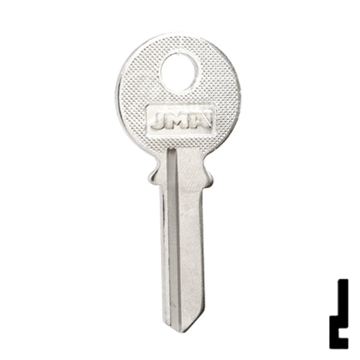 Uncut Key Blank | Tri-Circle | TRI-5D Power Sport Key JMA USA