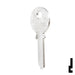 Uncut Key Blank | Tri-Circle | TRI-5D Power Sport Key JMA USA