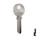 Uncut Key Blank | Tri-Circle | TRI-5D Power Sport Key JMA USA