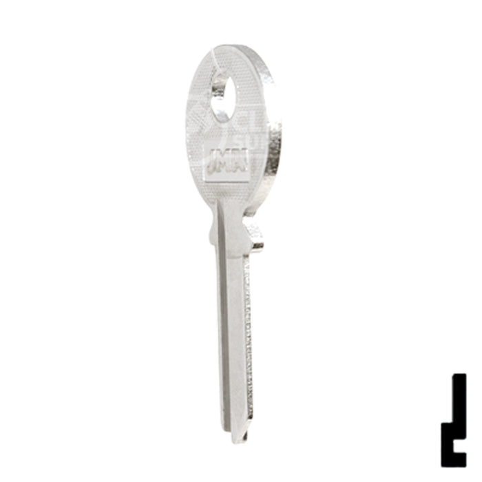 Uncut Key Blank | Tri-Circle | TRI-5D Power Sport Key JMA USA