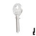 Uncut Key Blank | Tri-Circle | TRI-5D Power Sport Key JMA USA