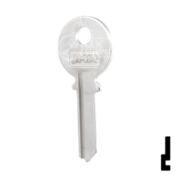 Uncut Key Blank | Tri-Circle | TRI-5D Power Sport Key JMA USA