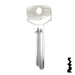 Uncut Key Blank | Trio Ving | BD187 Power Sport Key Framon Manufacturing Company, Inc