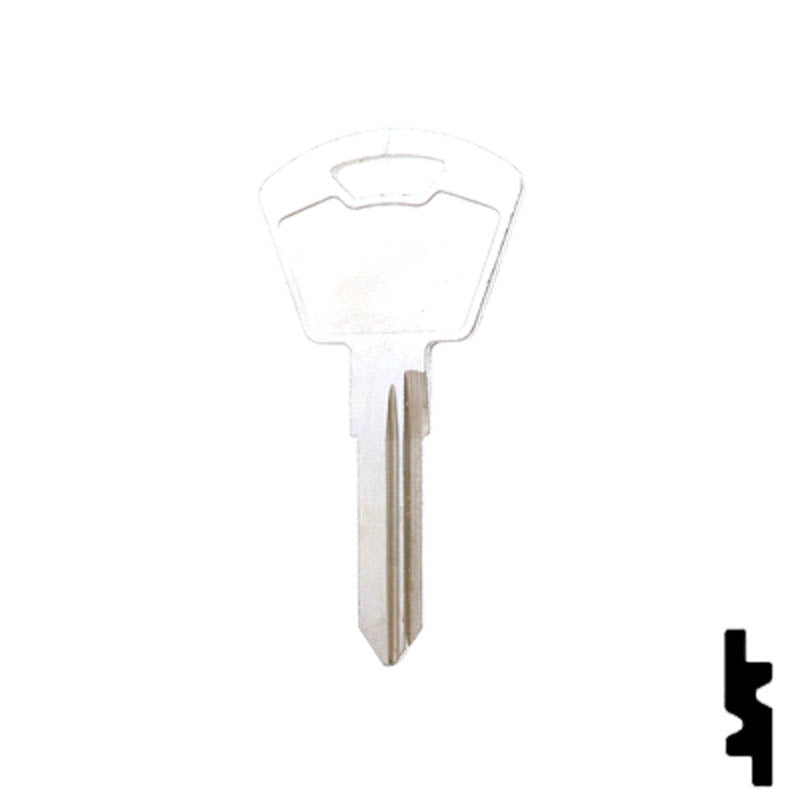 Uncut Key Blank | Triumph Motorcycle | X288, TMC3 Power Sport Key Ilco