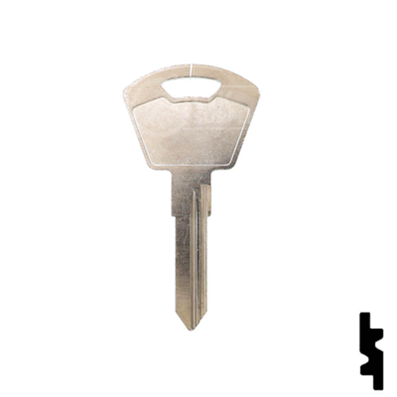 Uncut Key Blank | Triumph Motorcycle | X288, TMC3 Power Sport Key Ilco