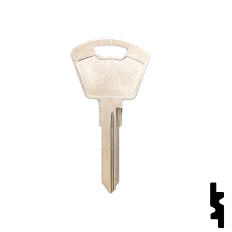 Uncut Key Blank | Triumph Motorcycle | X288, TMC3 Power Sport Key Ilco