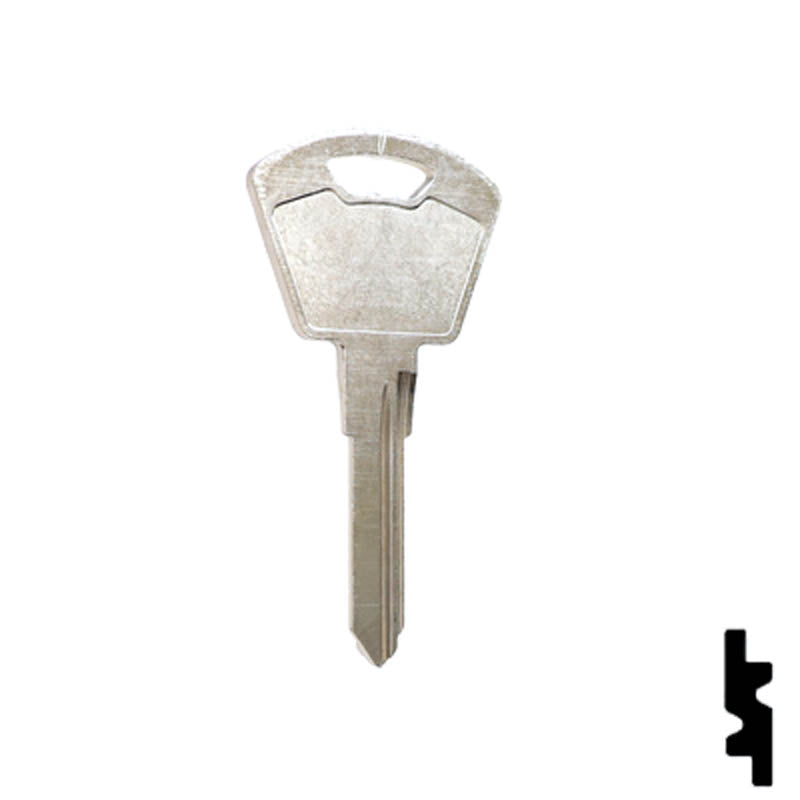 Uncut Key Blank | Triumph Motorcycle | X288, TMC3 Power Sport Key Ilco