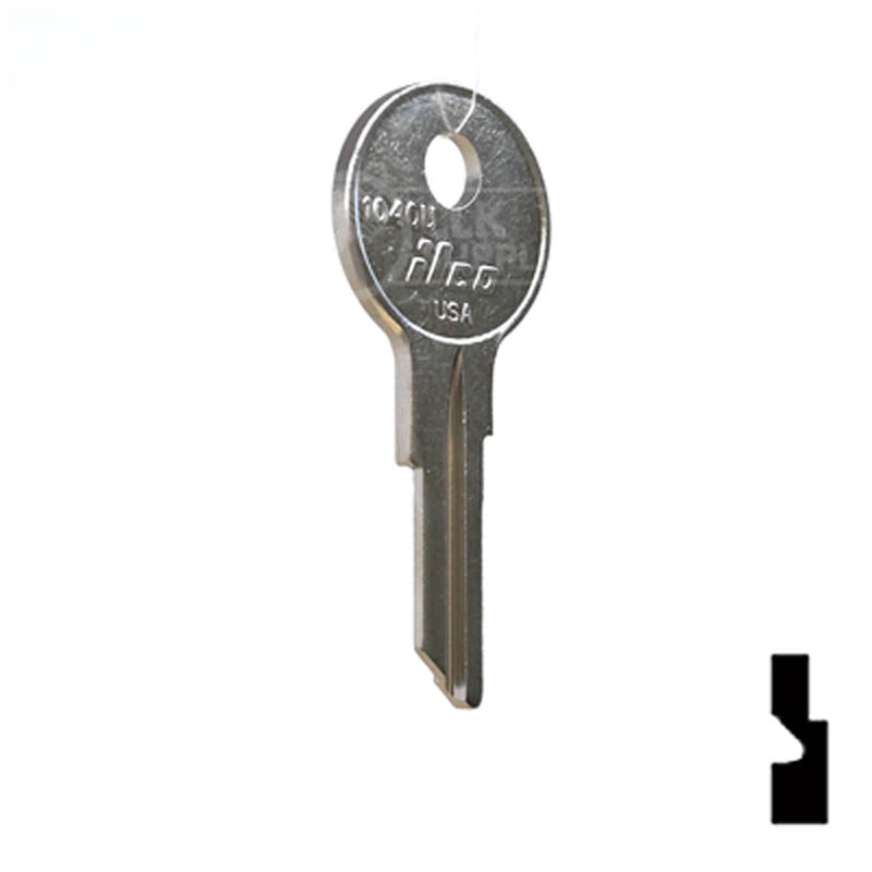 Uncut Key Blank | Watercraft / Boat | 1040U Power Sport Key Ilco
