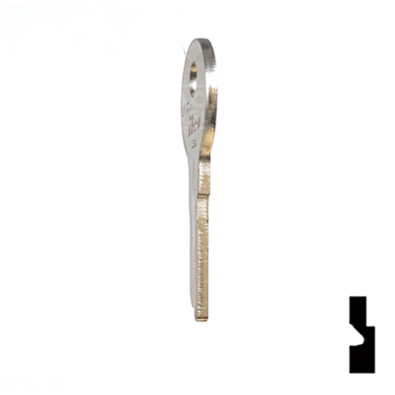 Uncut Key Blank | Watercraft / Boat | 1040U Power Sport Key Ilco