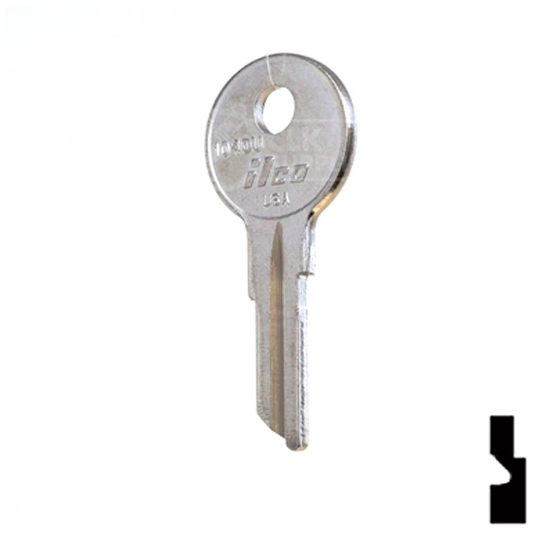 Uncut Key Blank | Watercraft / Boat | 1040U Power Sport Key Ilco