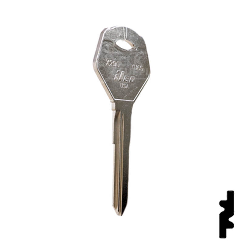 Uncut Key Blank | Yamaha Motorcycle | X290, YH65 Power Sport Key Ilco