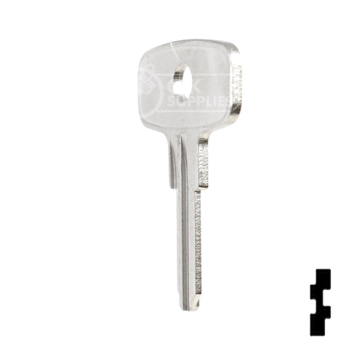 Uncut Key Blank | Yamaha | X68, YH27 Power Sport Key Ilco