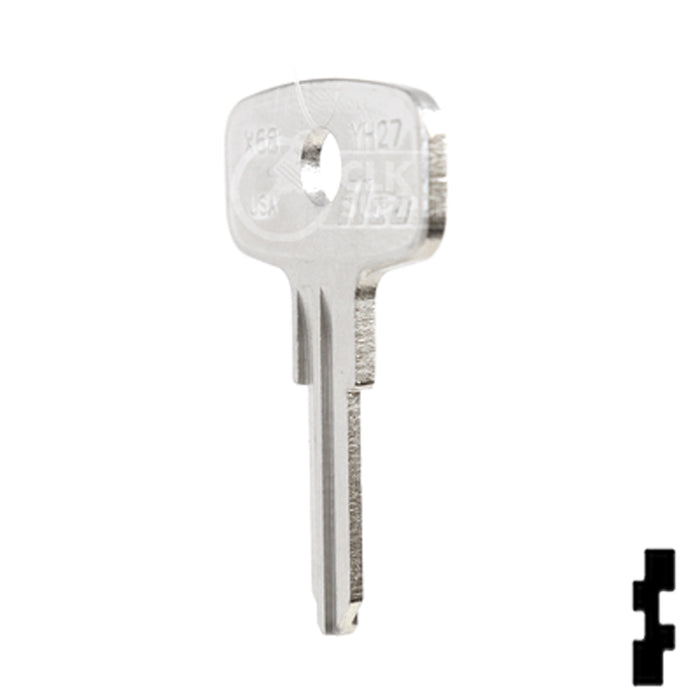 Uncut Key Blank | Yamaha | X68, YH27 Power Sport Key Ilco