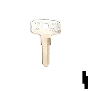Uncut Key Blank | Yamaha| YH19 Power Sport Key Ilco