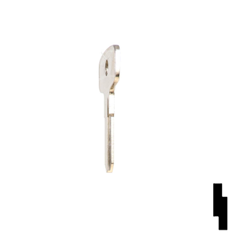 Uncut Key Blank | Yamaha| YH19 Power Sport Key Ilco