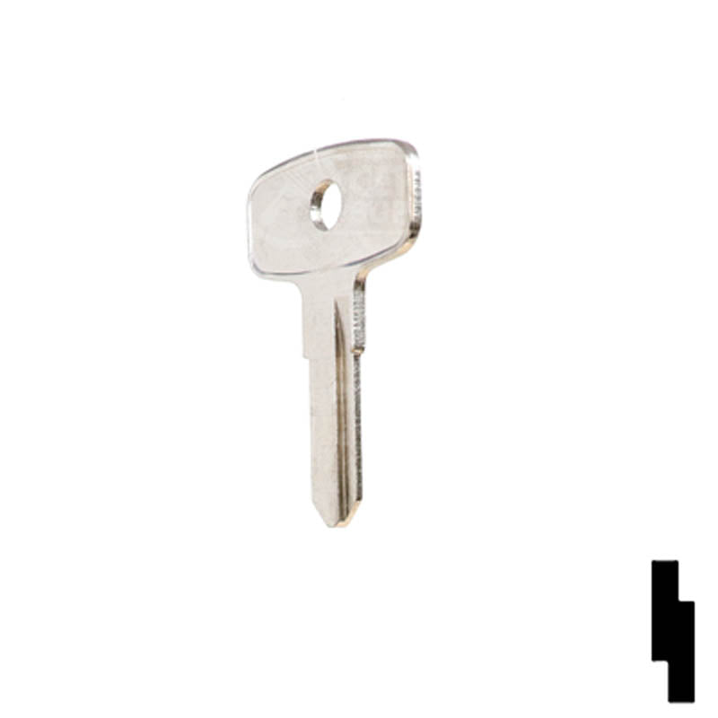 Uncut Key Blank | Yamaha| YH19 Power Sport Key Ilco