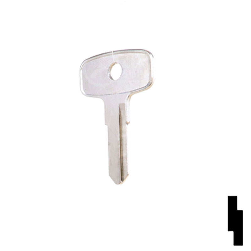 Uncut Key Blank | Yamaha| YH19 Power Sport Key Ilco