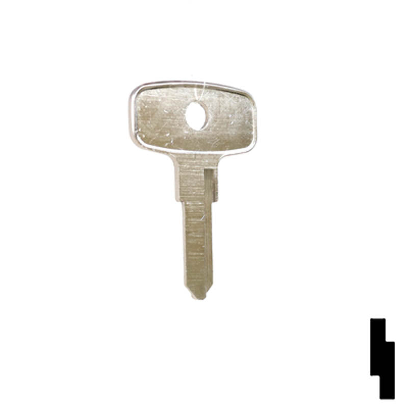 Uncut Key Blank | Yamaha| YH19 Power Sport Key Ilco