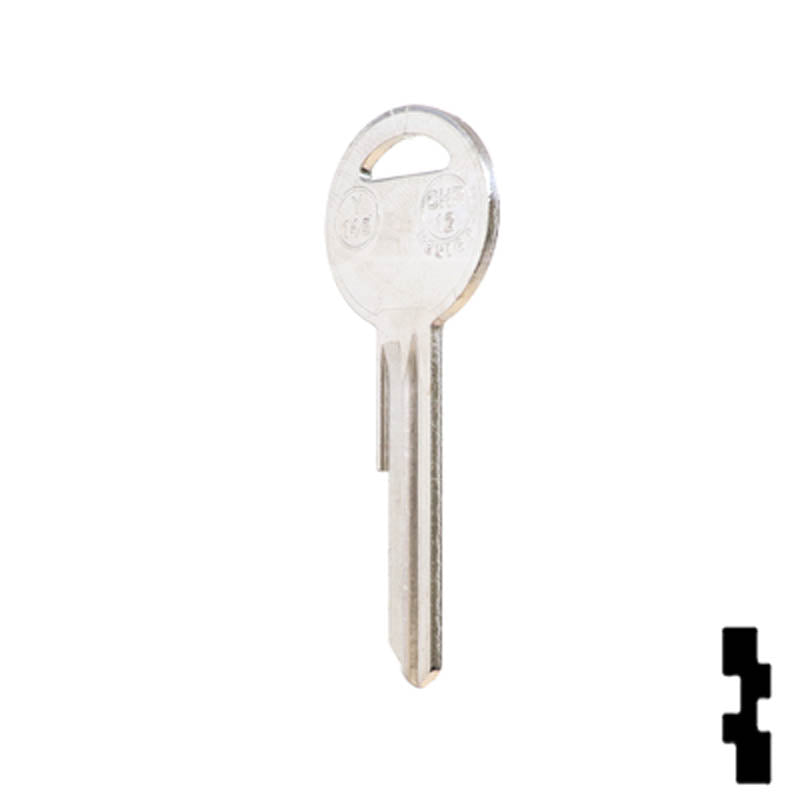 Uncut Key Blank | Yamaha | YH28, X67 Power Sport Key Ilco
