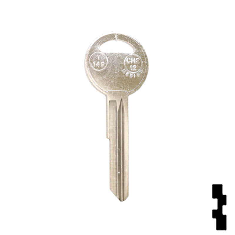 Uncut Key Blank | Yamaha | YH28, X67 Power Sport Key Ilco