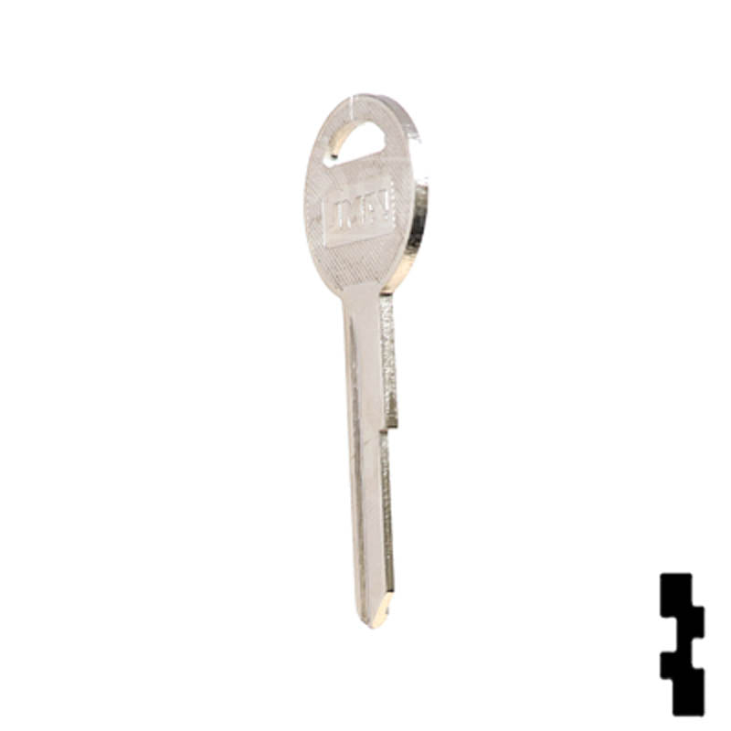 Uncut Key Blank | Yamaha | YH28, X67 Power Sport Key Ilco