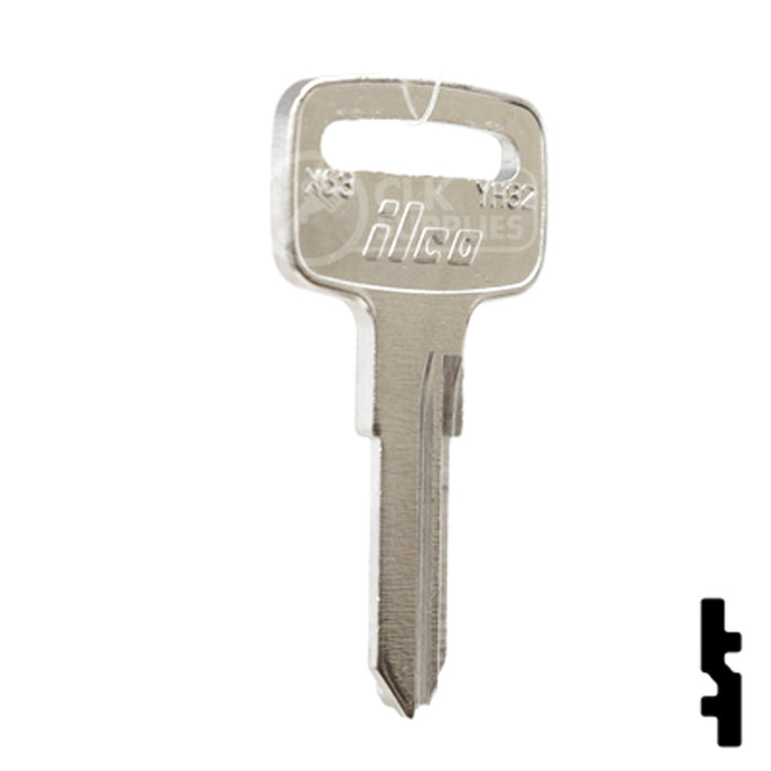 Uncut Key Blank | Yamaha | YH32, X63 Power Sport Key Ilco