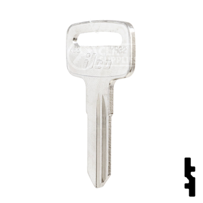 Uncut Key Blank | Yamaha | YH32, X63 Power Sport Key Ilco