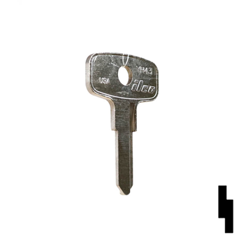 Uncut Key Blank | Yamaha | YH43 Power Sport Key Ilco
