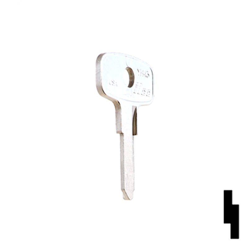 Uncut Key Blank | Yamaha | YH43 Power Sport Key Ilco