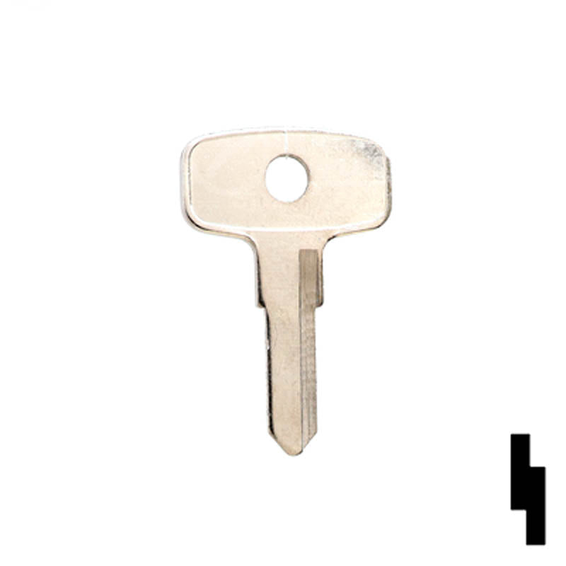 Uncut Key Blank | Yamaha | YH43 Power Sport Key Ilco