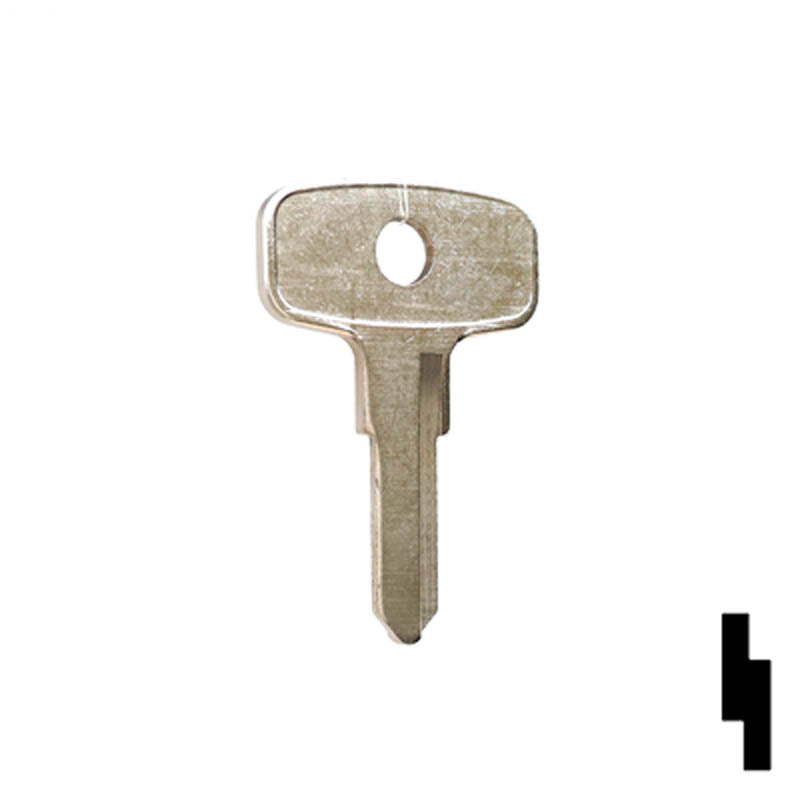 Uncut Key Blank | Yamaha | YH43 Power Sport Key Ilco