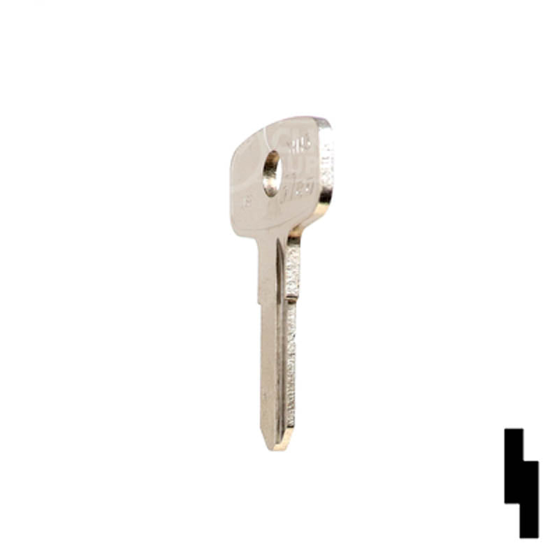 Uncut Key Blank | Yamaha | YH43 Power Sport Key Ilco