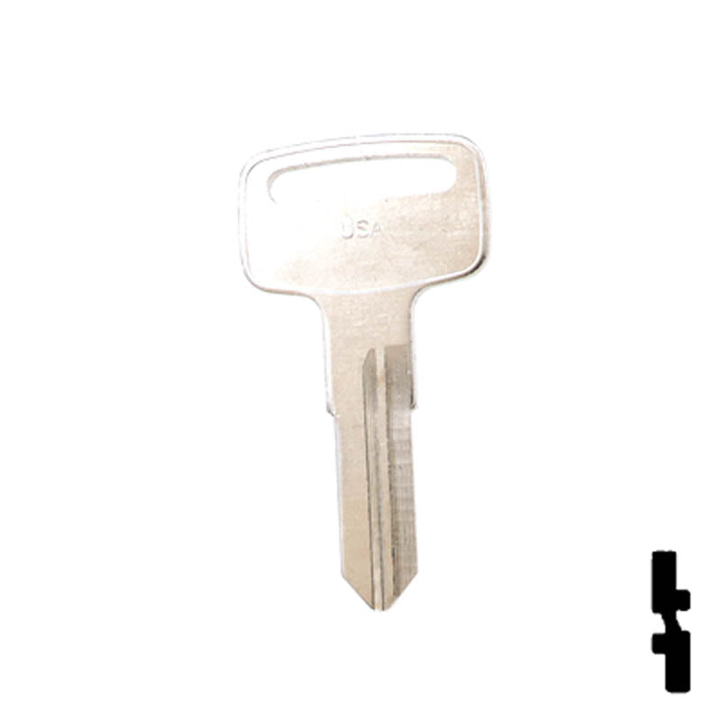 Uncut Key Blank | Yamaha | YH45, X107 Power Sport Key Ilco