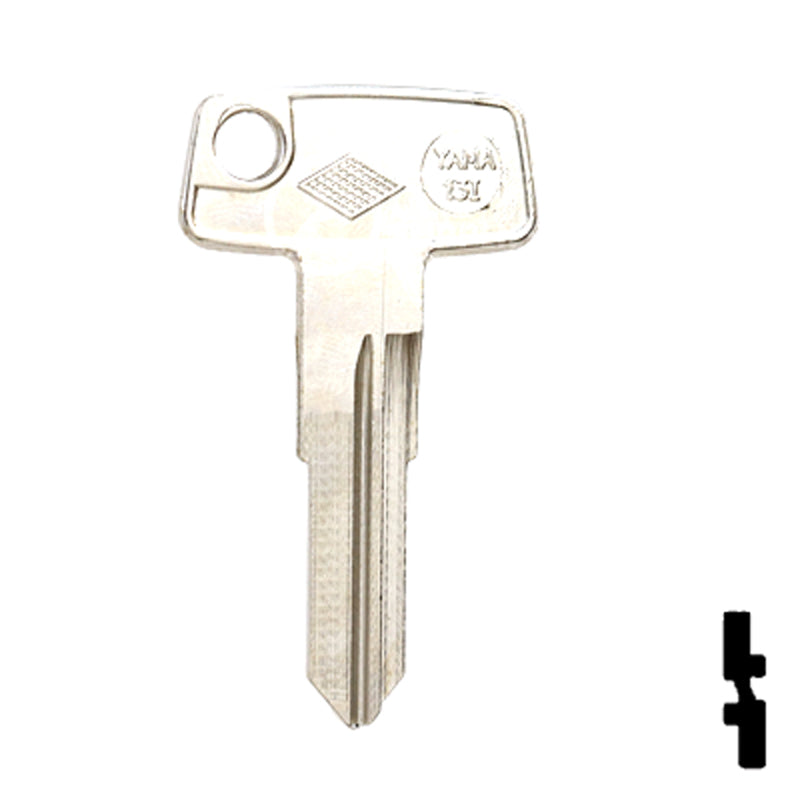 Uncut Key Blank | Yamaha | YH45, YAMA13I Power Sport Key JMA USA
