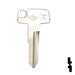 Uncut Key Blank | Yamaha | YH45, YAMA13I Power Sport Key JMA USA