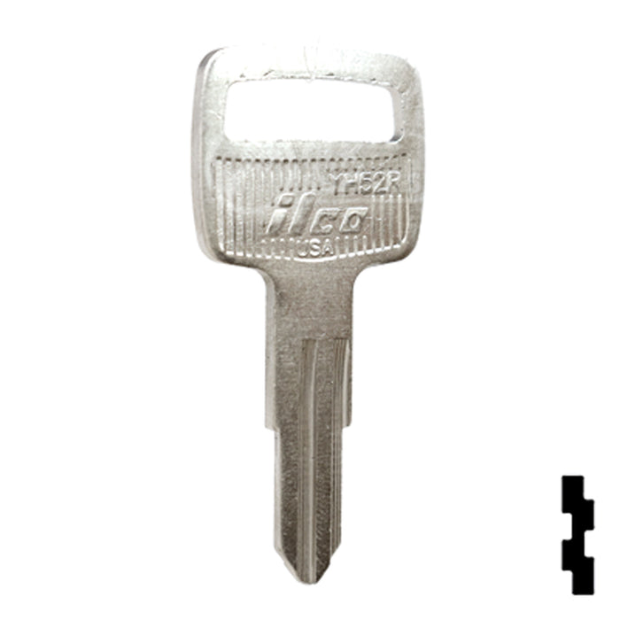 Uncut Key Blank | Yamaha | YH52R Power Sport Key Ilco