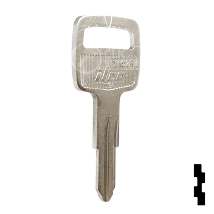 Uncut Key Blank | Yamaha | YH52R Power Sport Key Ilco