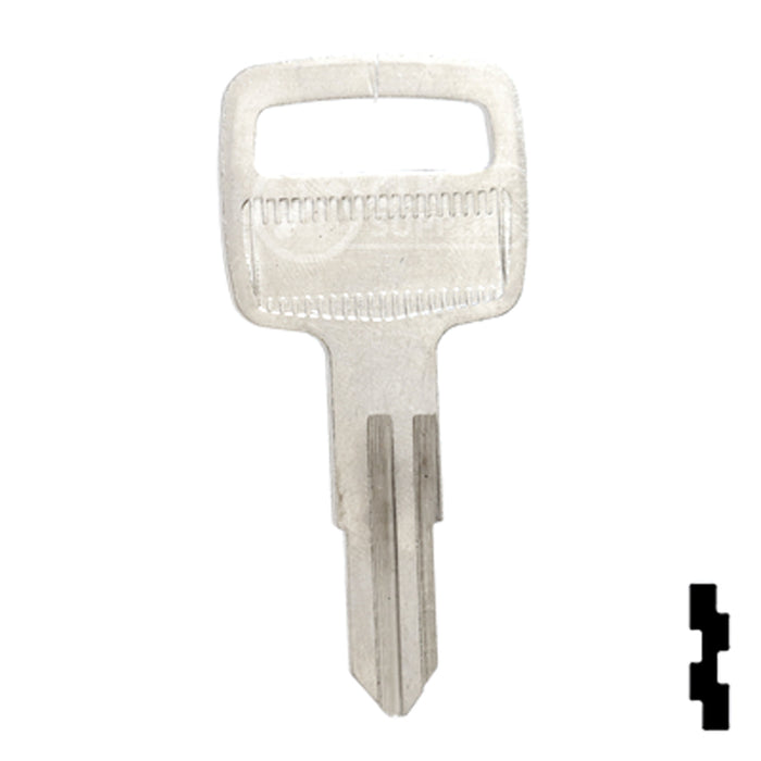 Uncut Key Blank | Yamaha | YH52R Power Sport Key Ilco