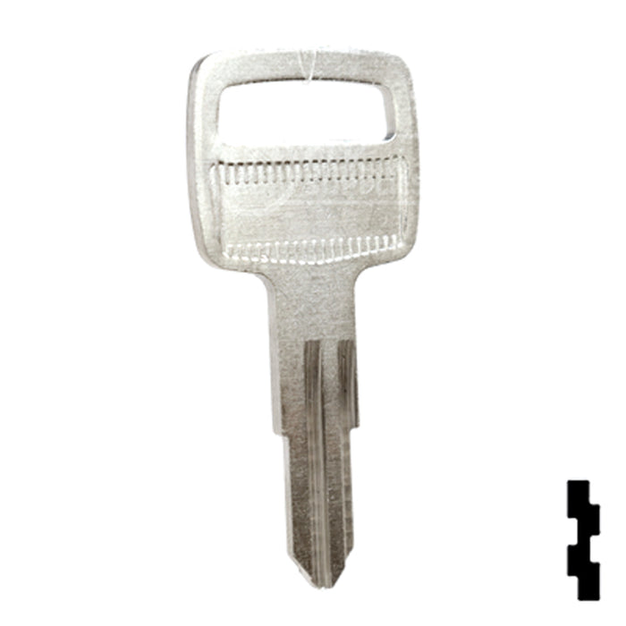 Uncut Key Blank | Yamaha | YH52R Power Sport Key Ilco