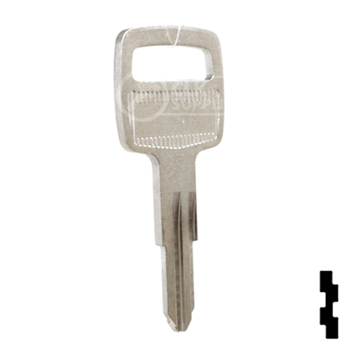 Uncut Key Blank | Yamaha | YH52R Power Sport Key Ilco