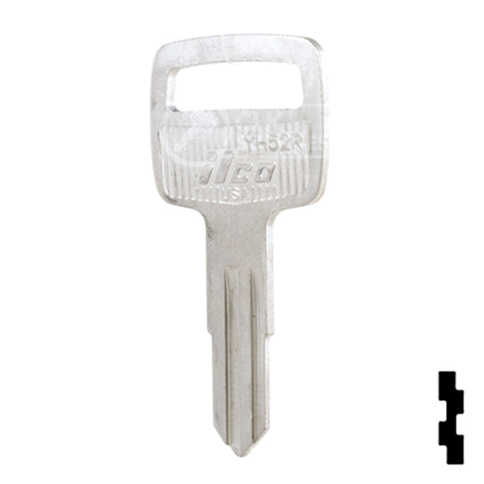 Uncut Key Blank | Yamaha | YH52R Power Sport Key Ilco