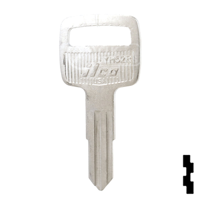 Uncut Key Blank | Yamaha | YH52R Power Sport Key Ilco