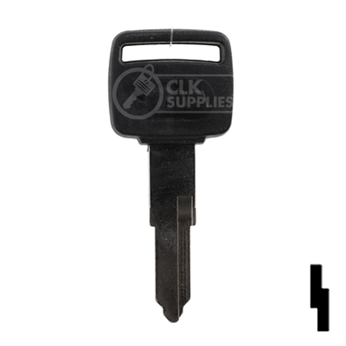 Uncut Key Blank | Zadi, Cagiva | ZD21P Power Sport Key JMA USA