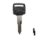 Uncut Key Blank | Zadi, Cagiva | ZD21P Power Sport Key JMA USA