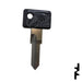 Uncut Key Blank | Zadi | ZD16RP Power Sport Key Ilco