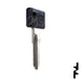 Uncut Key Blank | Zadi | ZD16RP Power Sport Key Ilco